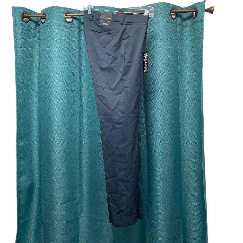 NWT Saks Fifth Avenue Navy Blue Slacks Size 30x32